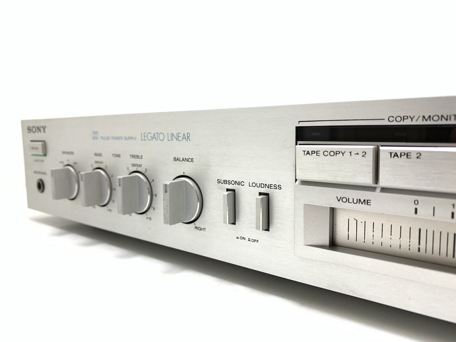 SONY TA-AX3 Stereo Integrated Amplifier 40+40 Watts RMS Vintage 1982 Good Look
