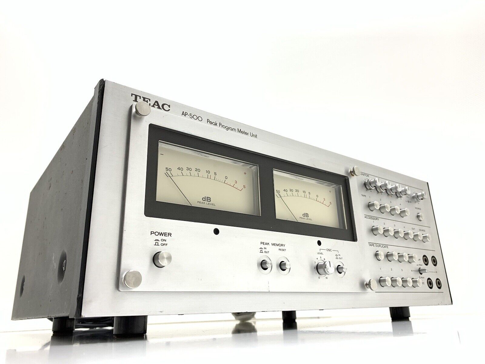 TEAC AP-500 Very RARE Peak Program Meter Unit Vintage 1977 Hi End WORK Good Look