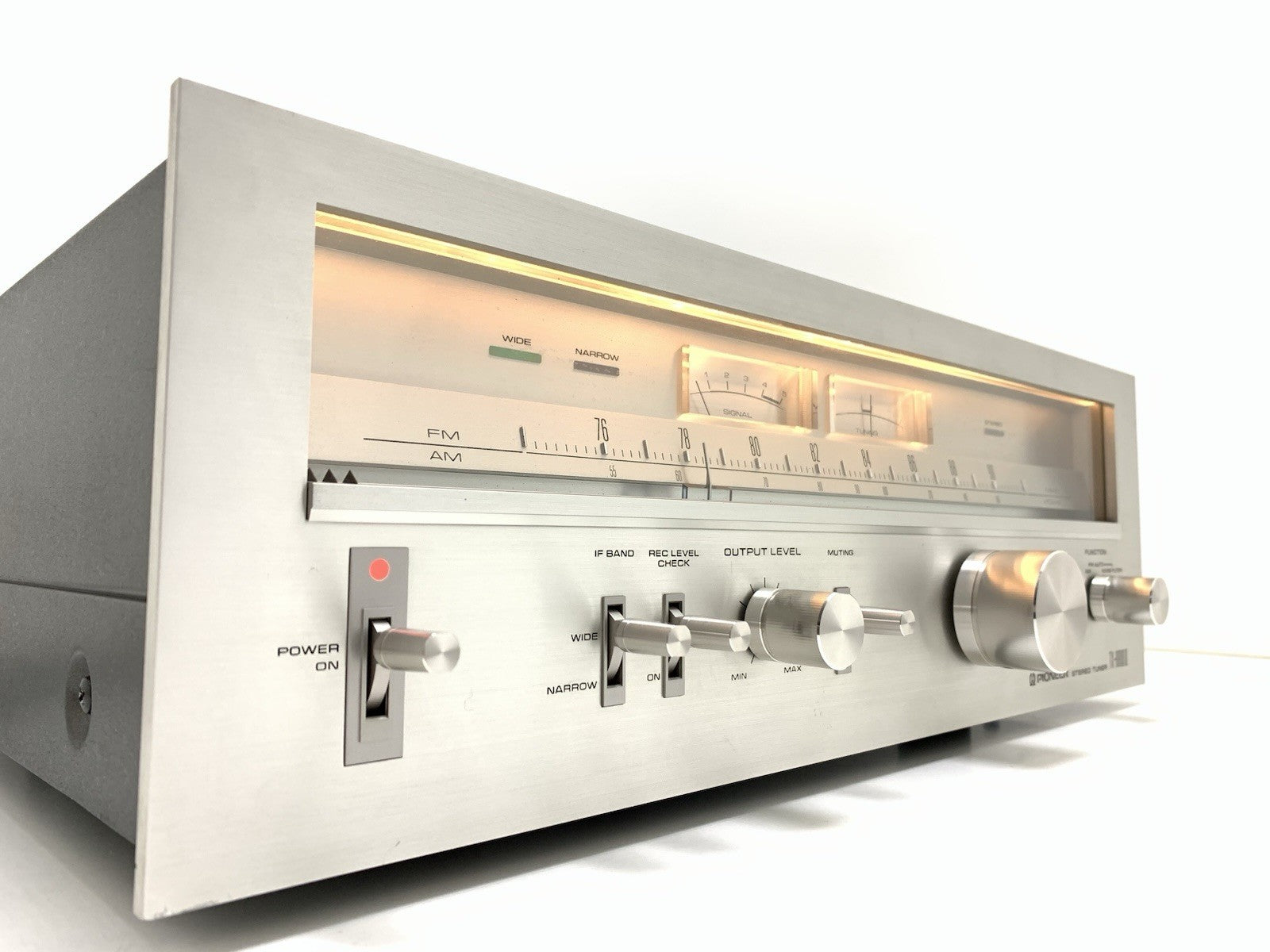 PIONEER TX 8800 II AM/FM Stereo Analogue Tuner Vintage 1979 WORK Good Look