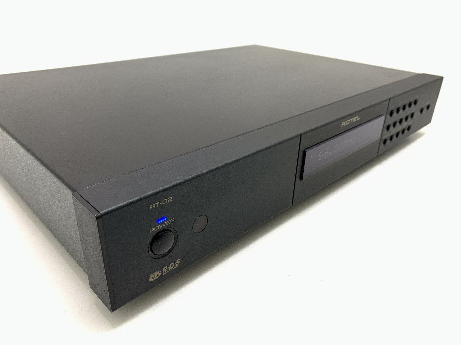 Rotel Rt 02 Am/Fm Stereo Tuner Digital RDS Remote Hi End Vintage Work Good Look