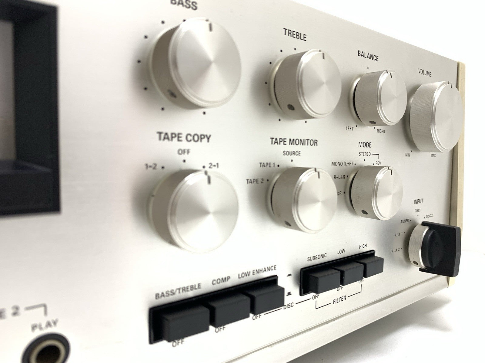 ACCUPHASE E 202 Stereo Hi End Amplifier 100+100 WRMS Vintage 1974 WORK Good Look