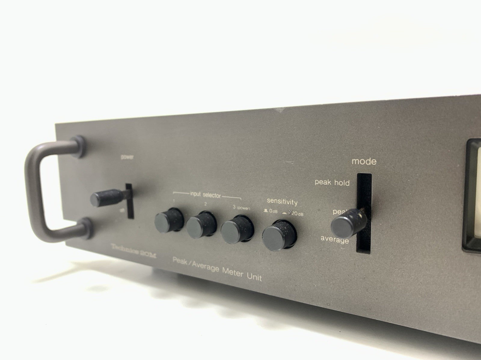 TECHNICS SH 9020 Professional XLR Peak Average Meter Unit Vintage 1977 Good Look