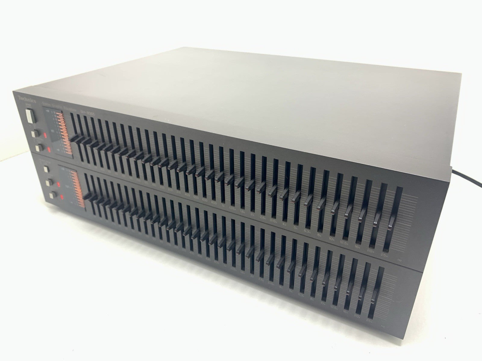 TECHNICS SH 8065 Stereo Graphic Equalizer 33 Bands Vintage 1983 Work Good Look