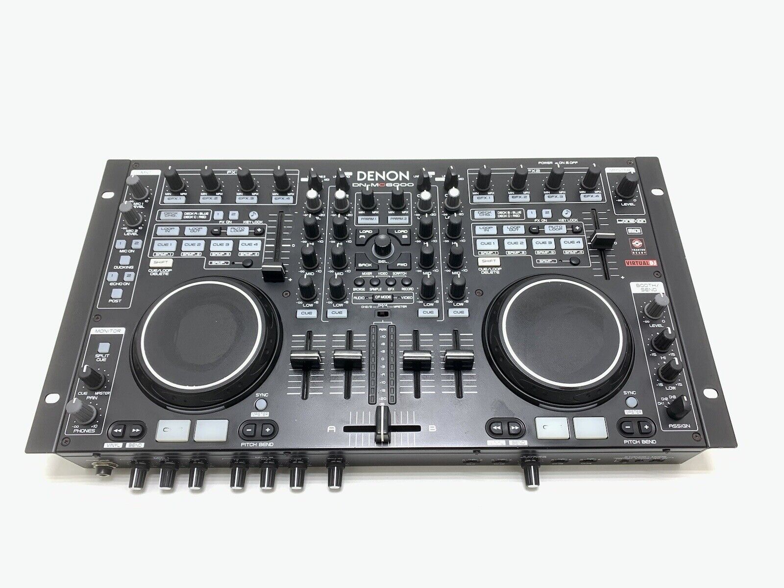 【極美品】DENON DN-MC6000 DJコントローラー 4ch対応 Denon DN-MC6000 Double Deck Controller - Black for sale online | eBay