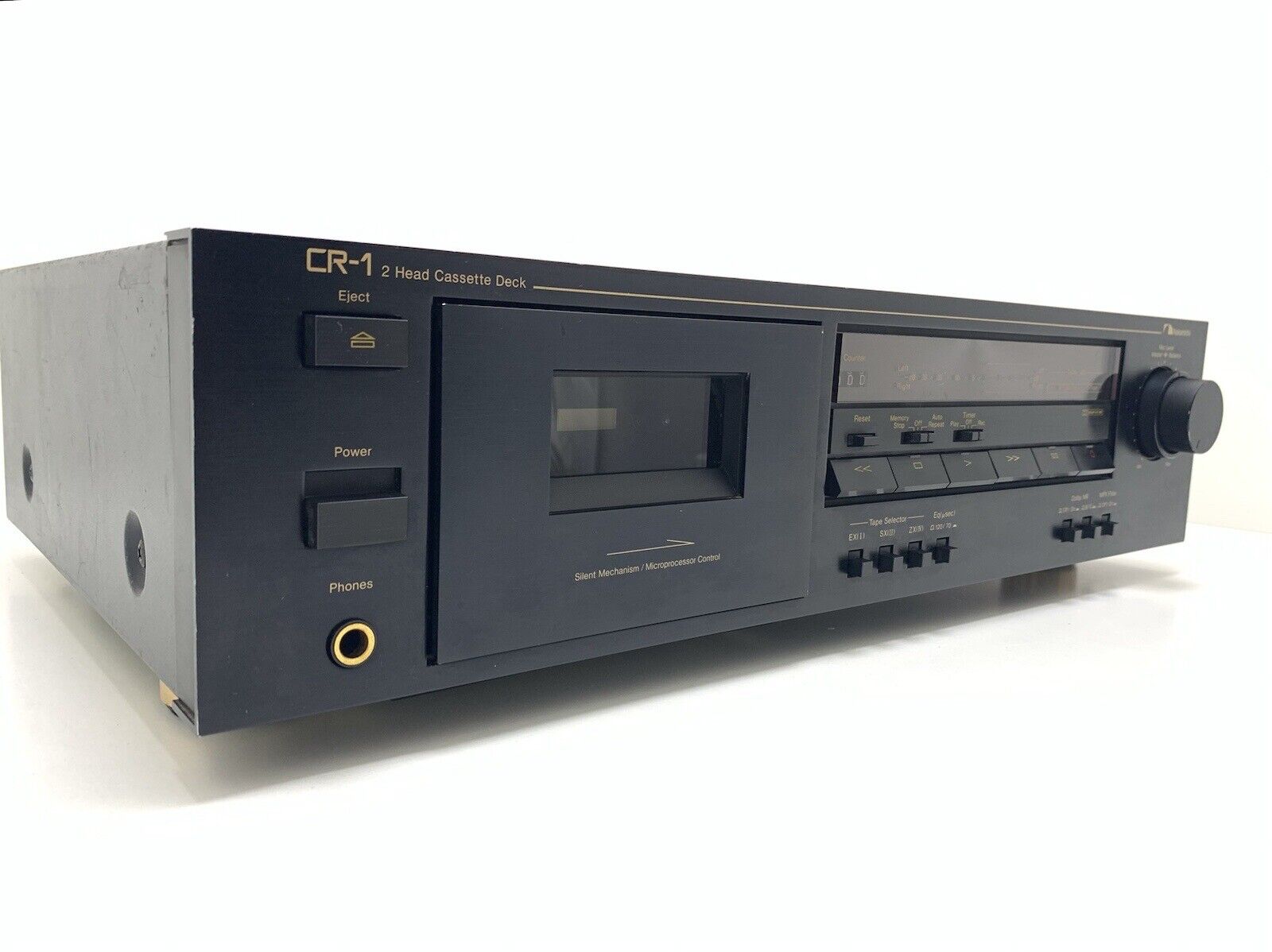 NAKAMICHI CR-1 High End 2 Head Cassette Tape Deck Vintage 1988 WORK Good Look