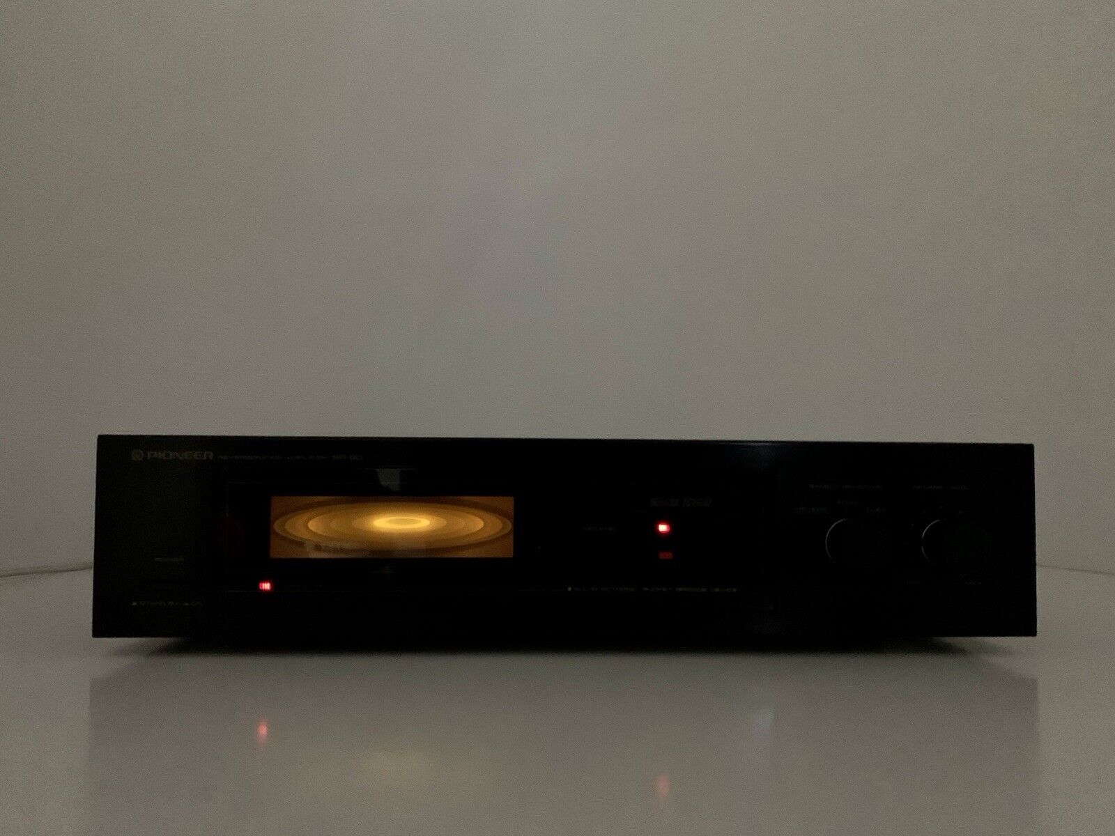 PIONEER Stereo REVERBERATION AMPLIFIER SR-60 Vintage 1984 Work PERFECT Good Look