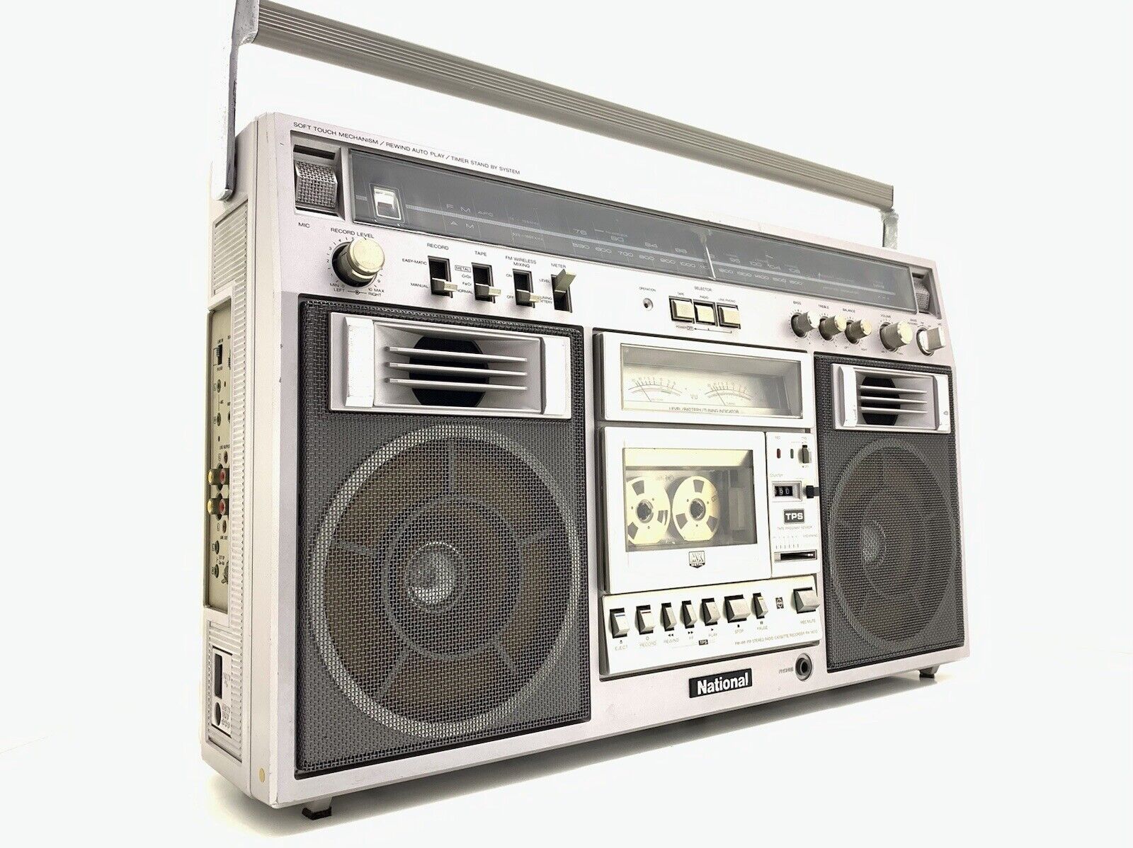 NATIONAL PANASONIC RX-5600 BOOMBOX STEREO Radio Cassette Vintage Work Good Look