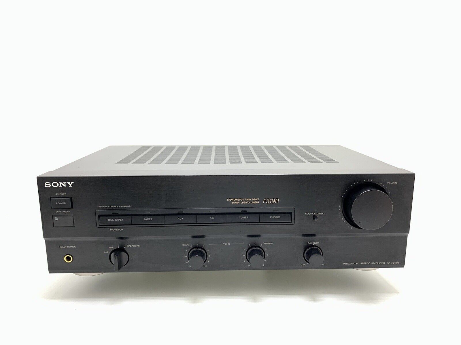 SONY TA-F319R Integrated Stereo Amplifier 40+40 WRMS Vintage 1992 WORK Good Look