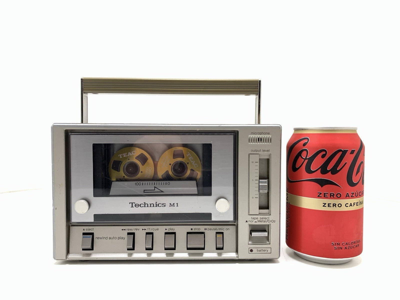 TECHNICS RS M1 Stereo Cassette Tape Deck 2 Head Vintage 1981