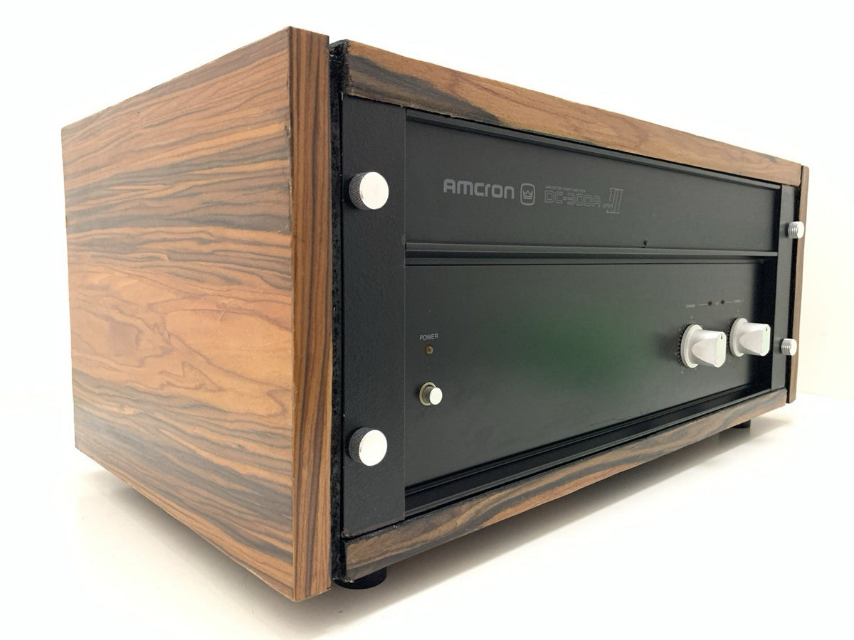 CROWN AMCRON DC 300 Series II Stereo Power Amplifier 2 X 175WRMS Vintage Working