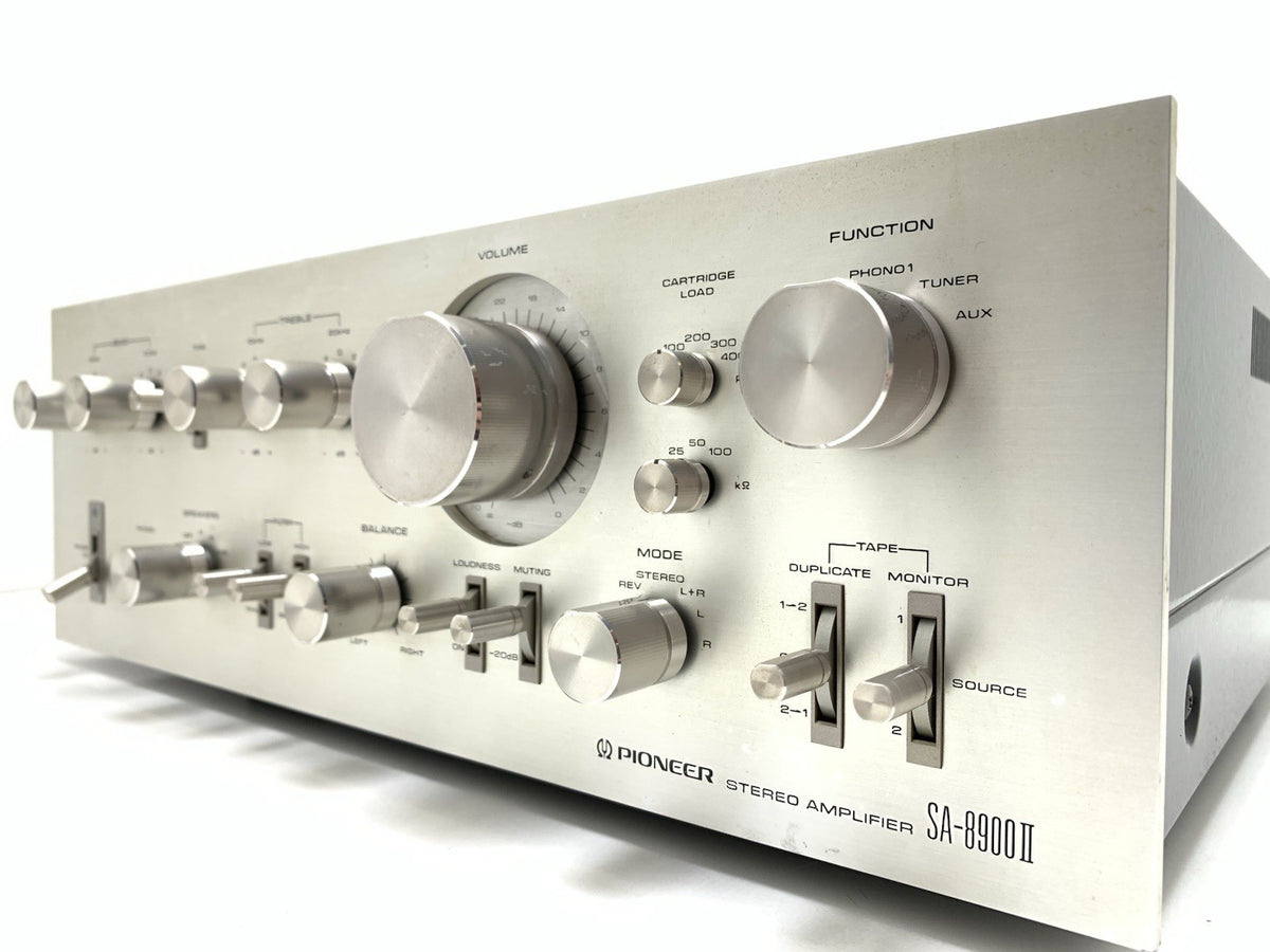 PIONEER SA 8900 II SA 9500 II Stereo Amplifier 80+80 WRMS Vintage Work Good Look