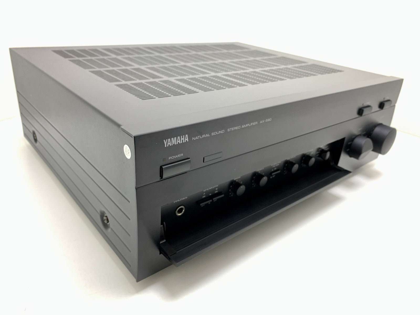 YAMAHA AX 590 Integrated Stereo Amplifier 2X 100Watts RMS Vintage 1995 Good Look