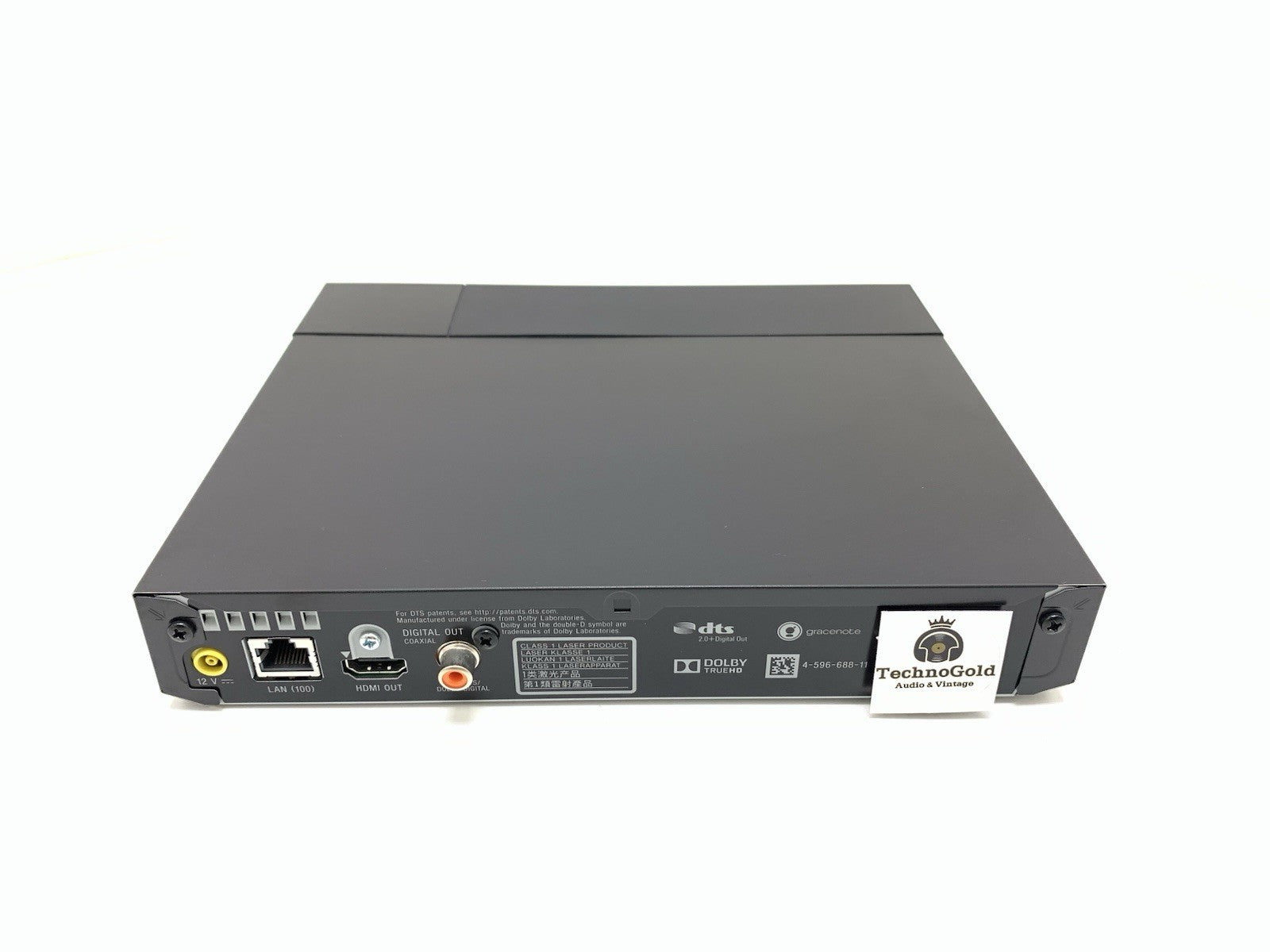 SONY BDP-S3700 Blu-Ray 4K CD DVD Disc Player +REMOTE Multi Region WORK Good Look