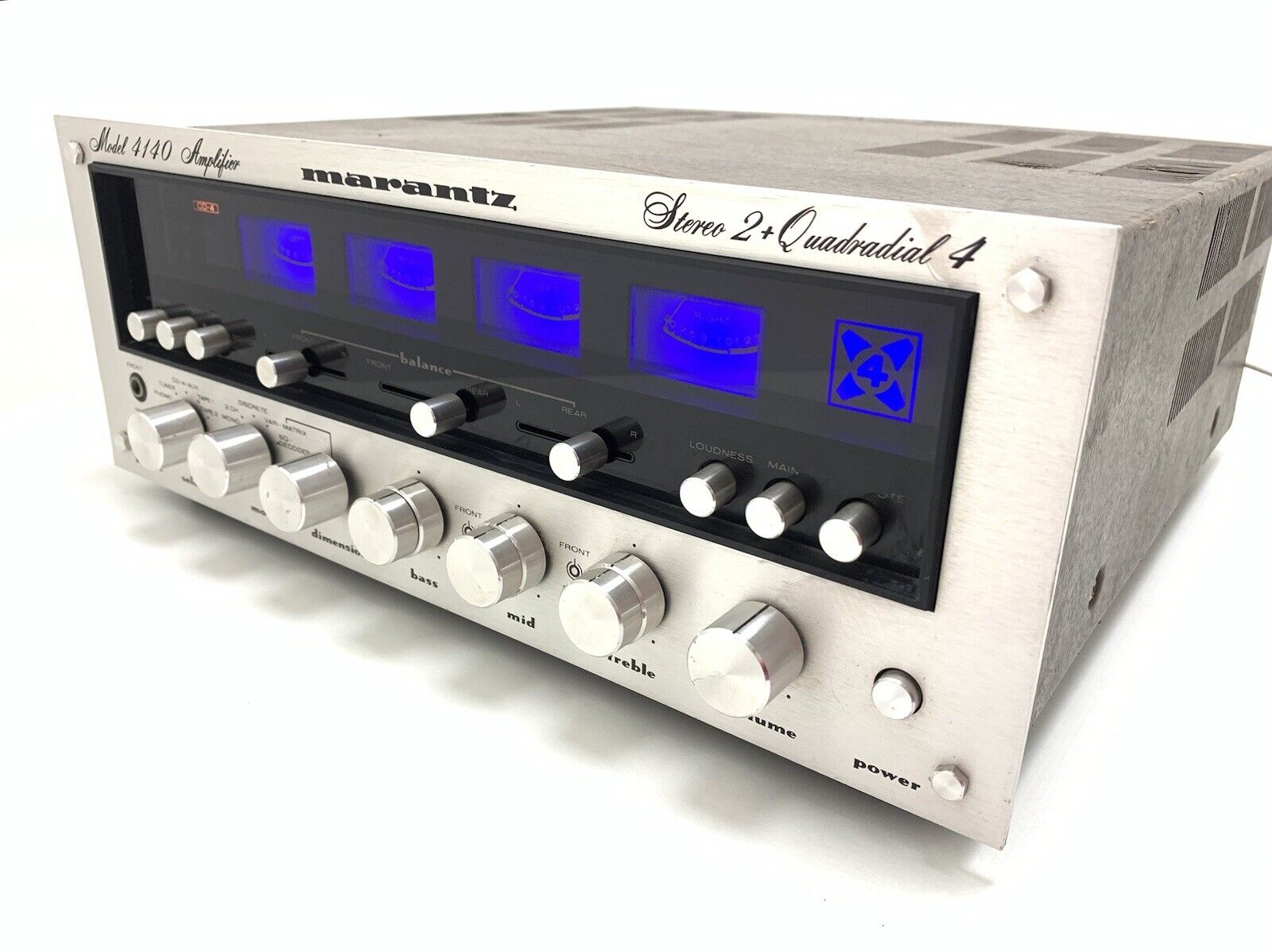 MARANTZ 4140 RARE Stereo Quadradial Amplifier 140 WRMS Vintage 1977 Good Look