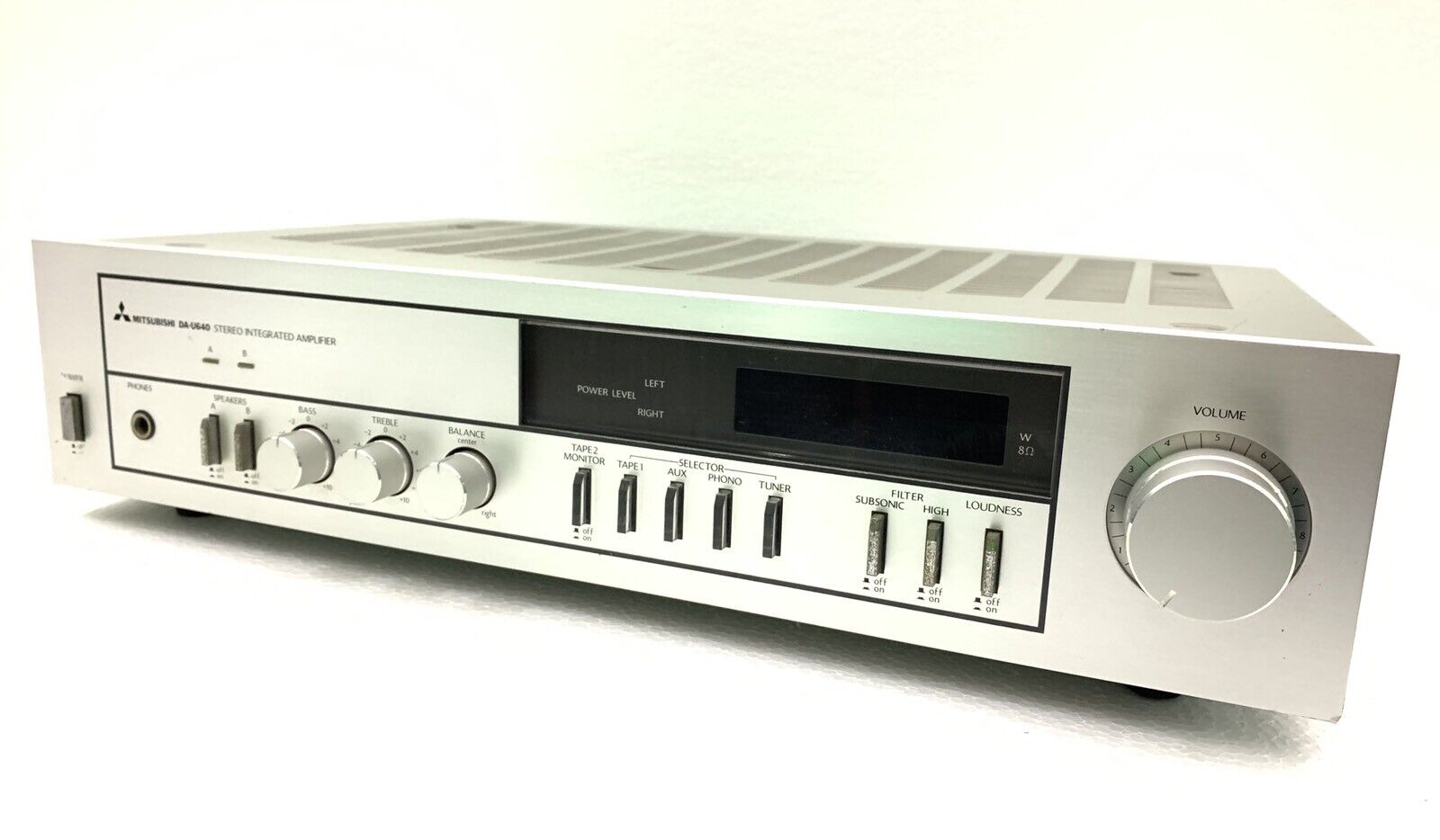 Mitsubishi DA-U640 Stereo Integrated Amplifier 100 Watts RMS Refurbished Perfect