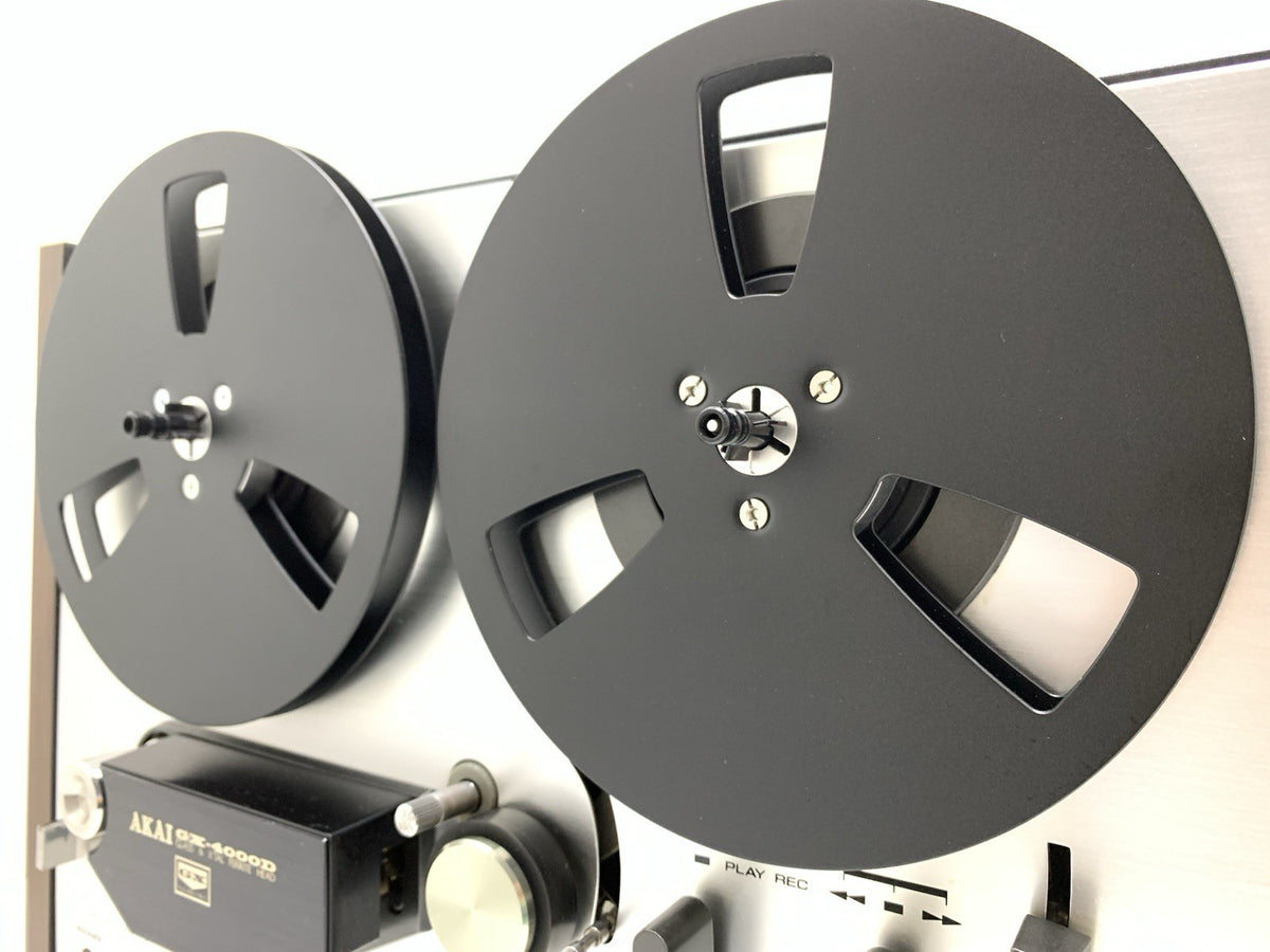 AKAI GX 4000D Reel to Reel Stereo 3Head 4 Track Tape Vintage 1976 WORK Good Look