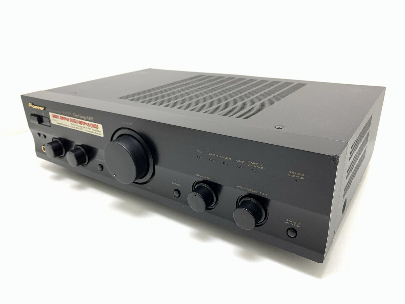 PIONEER A 209R Stereo Amplifier 35+35 Watts RMS Vintage 2000 WORK Good Look