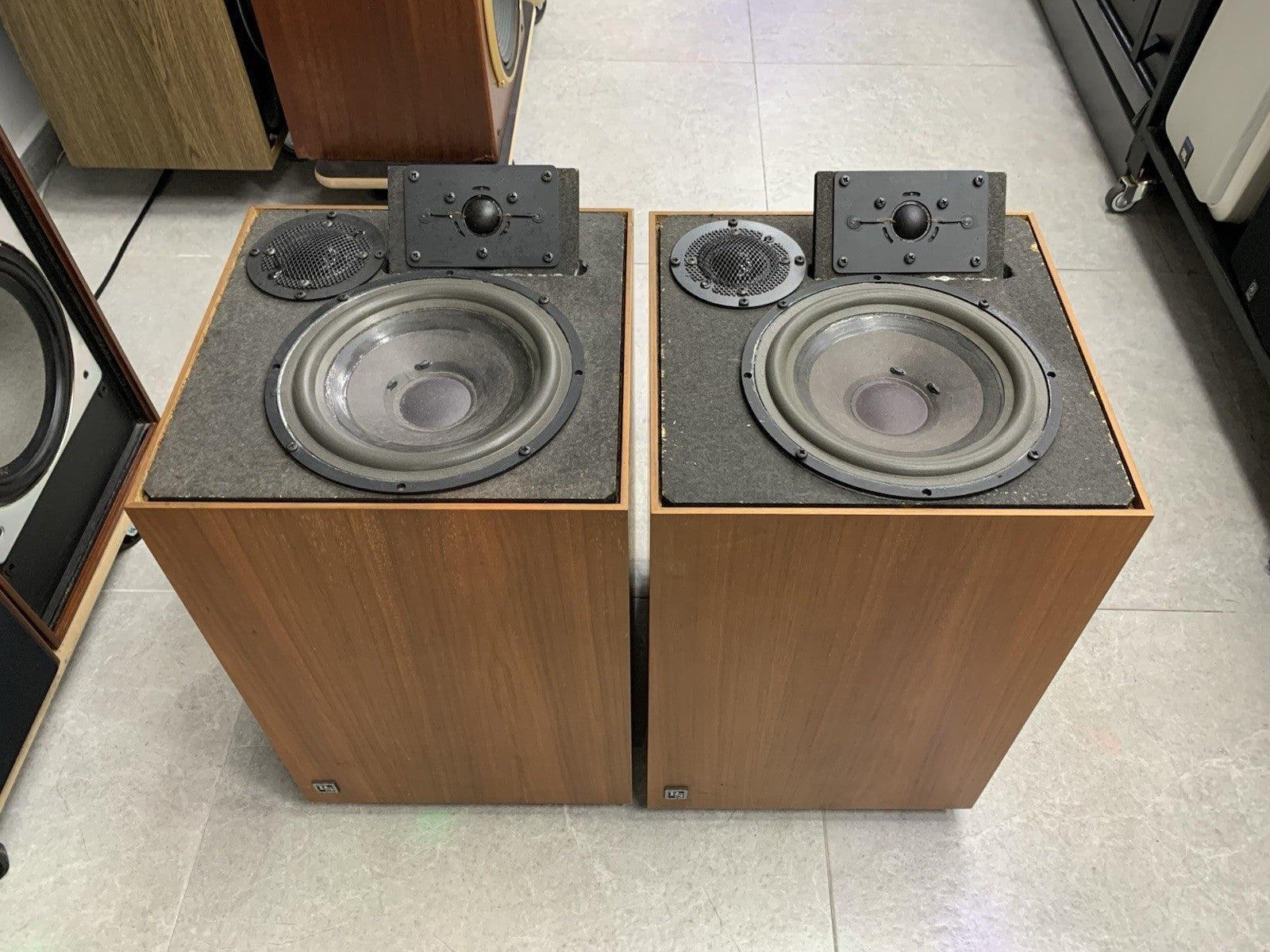 POHLER SOUND PS 4302X RARE Speakers 65 Watts RMS Vintage 1970 WORKING Good Look