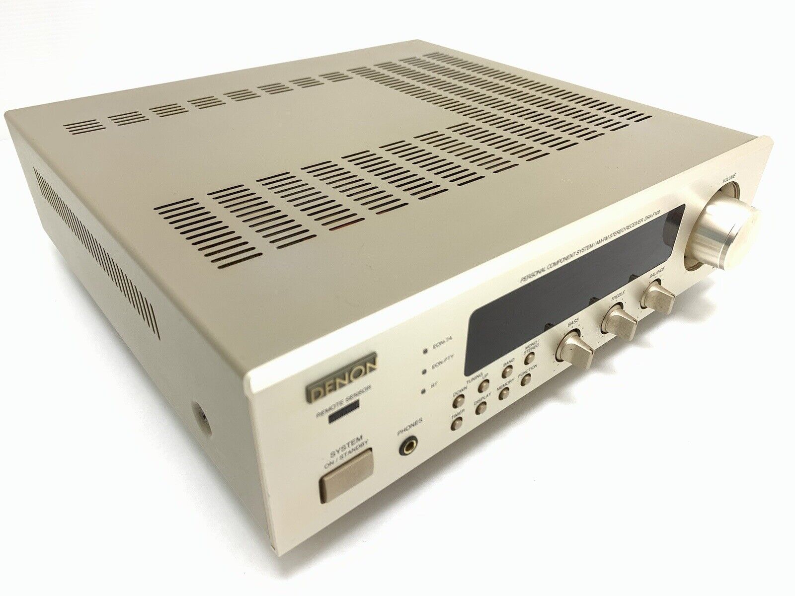DENON DRA-F100 AM/FM Stereo Receiver 2 X 30Watts RMS Vintage 1999 Work GOOD LOOK