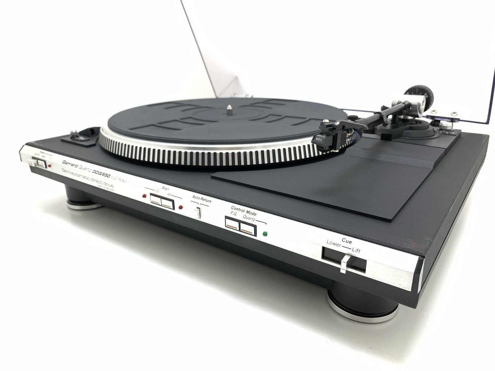 GARRARD DDQ 650 Turntable Direct Drive 2 Speeds Semi Automatic Vintage Good Look