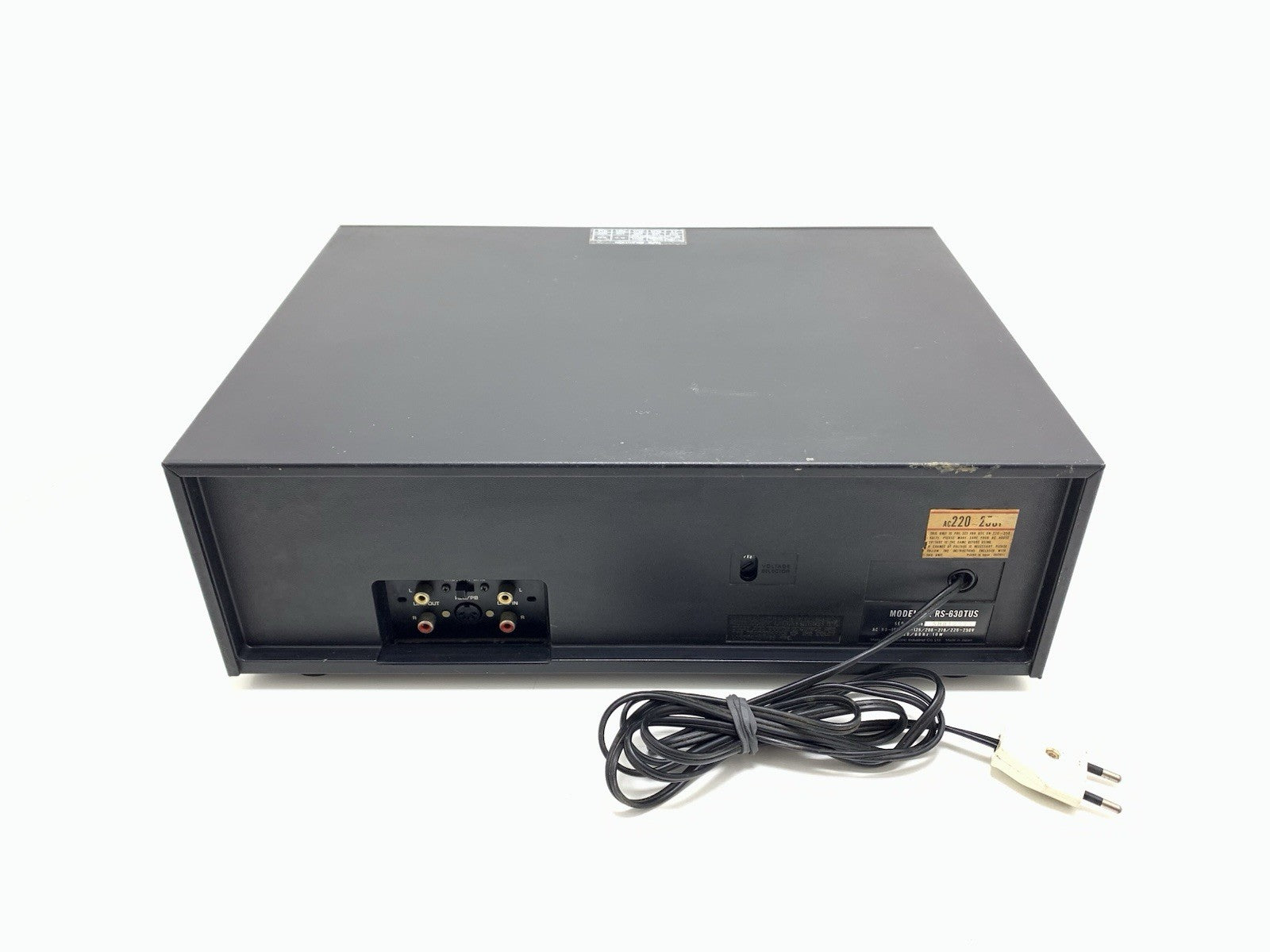 TECHNICS RS 630T Stereo Cassette Tape Deck 2 Head Vintage 1978 Work Good Look