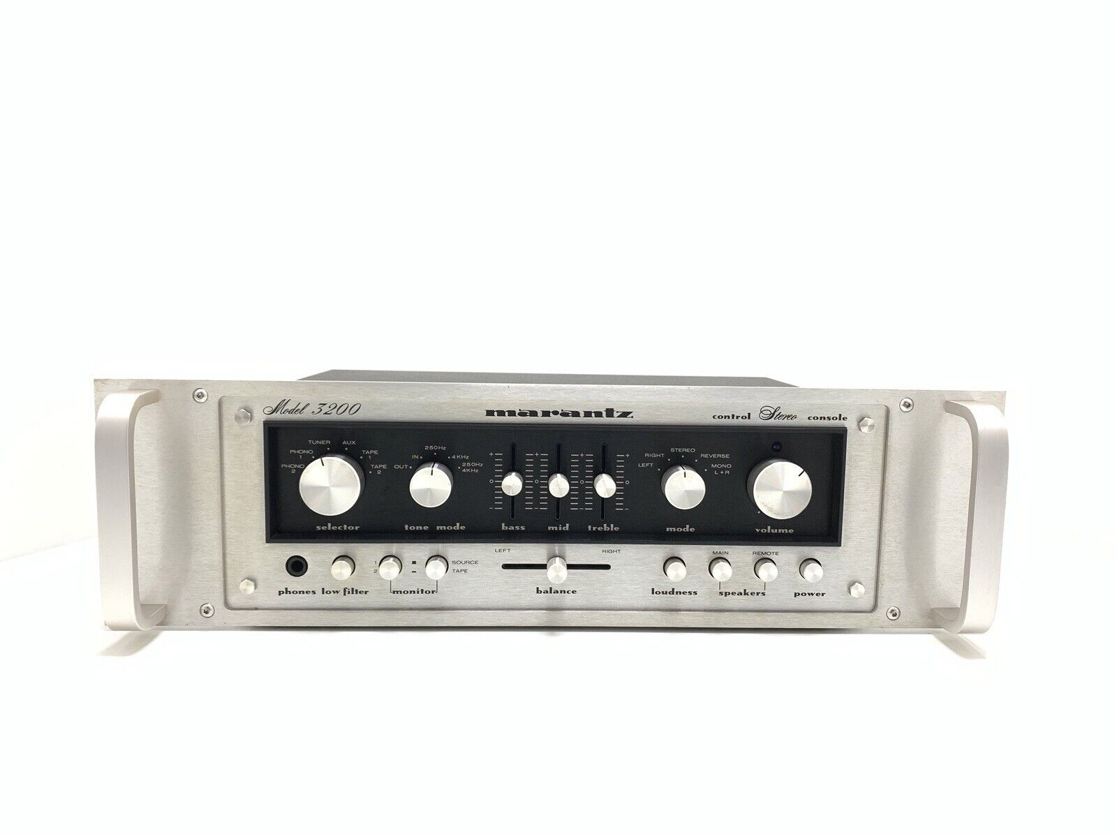 MARANTZ Model 3200 RACK 19" Stereo Pre Amplifier Vintage 1976 HiFi Work GoodLook