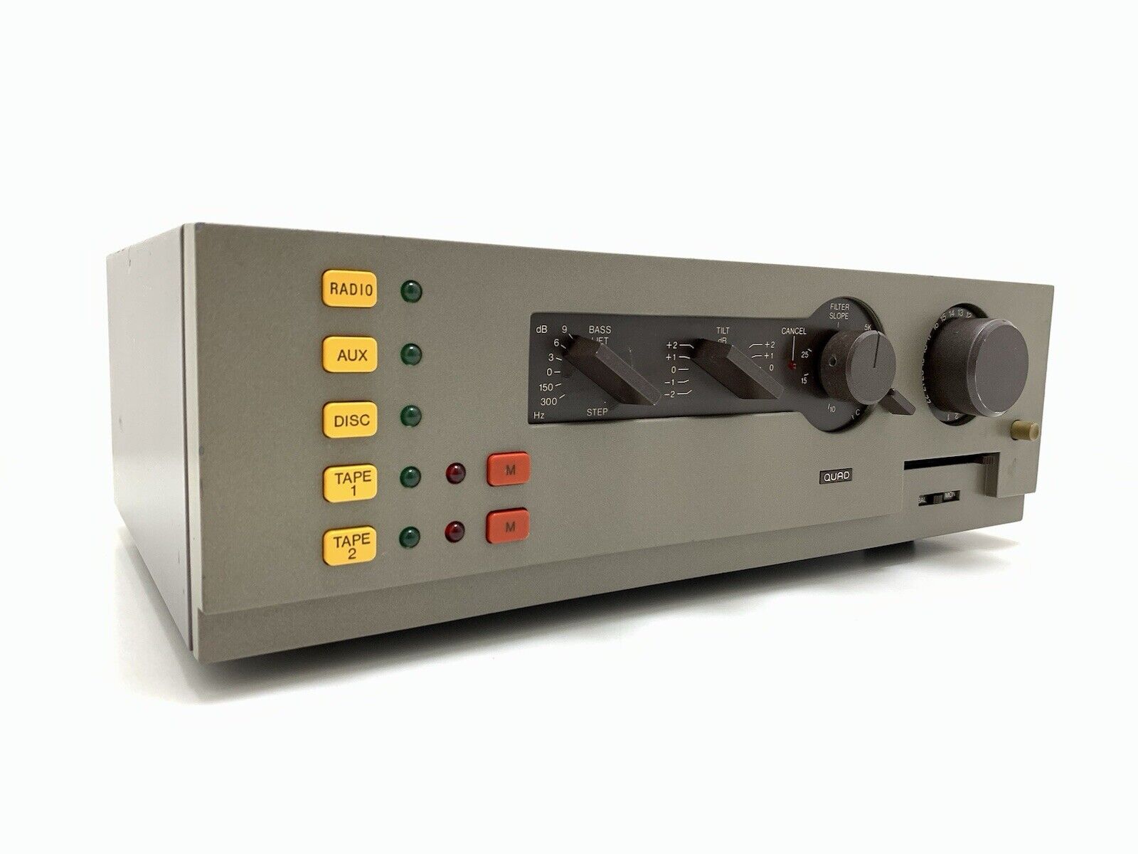 QUAD 44 Stereo Preamp Pre Amplifier High End Vintage 1978 Work Good Look