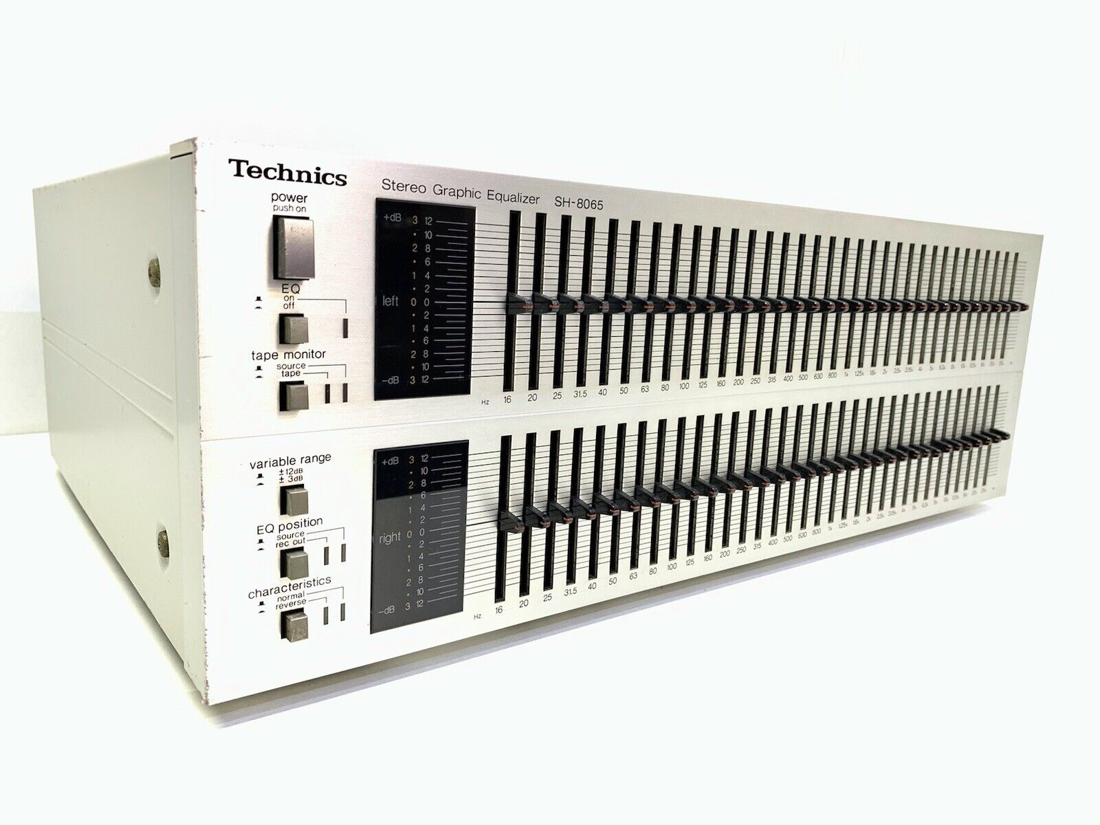 TECHNICS SH-8065 Stereo Graphic Equalizer 33 Bands Vintage 1983 Working LIKE NEW