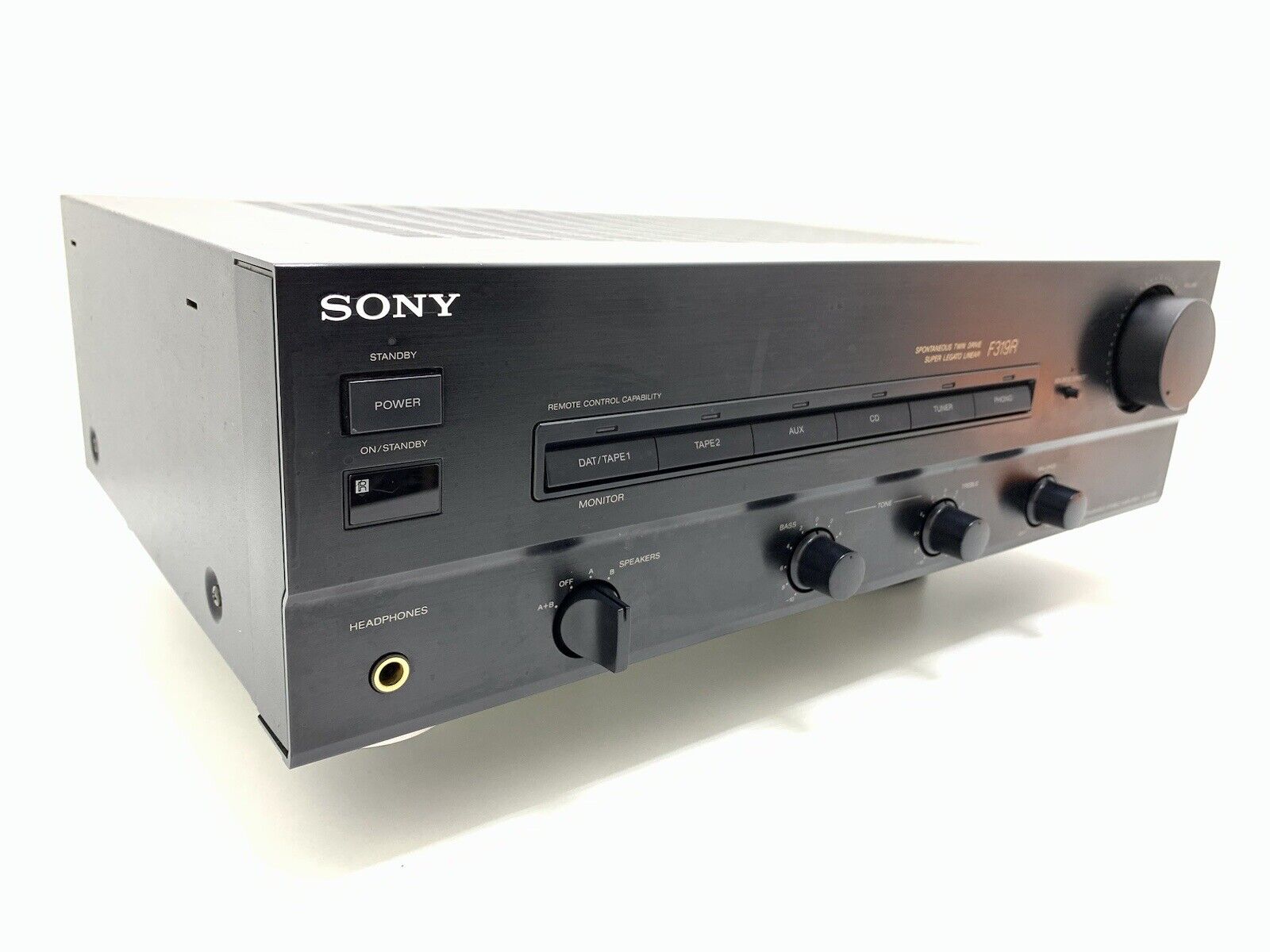 SONY TA-F319R Integrated Stereo Amplifier 40+40 WRMS Vintage 1992 WORK Good Look