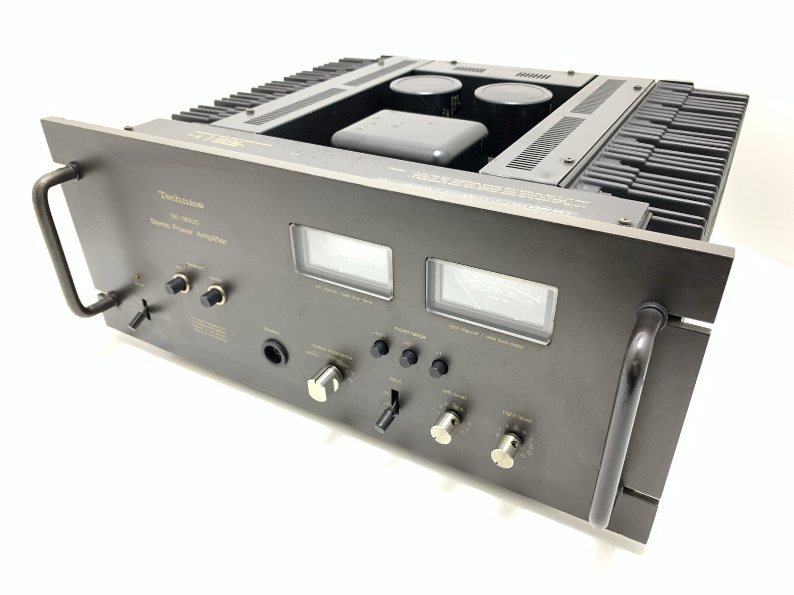 TECHNICS SE 9600 Power Amplifier 2 X 110 Watts RMS Vintage 1975 WORK GOOD LOOK