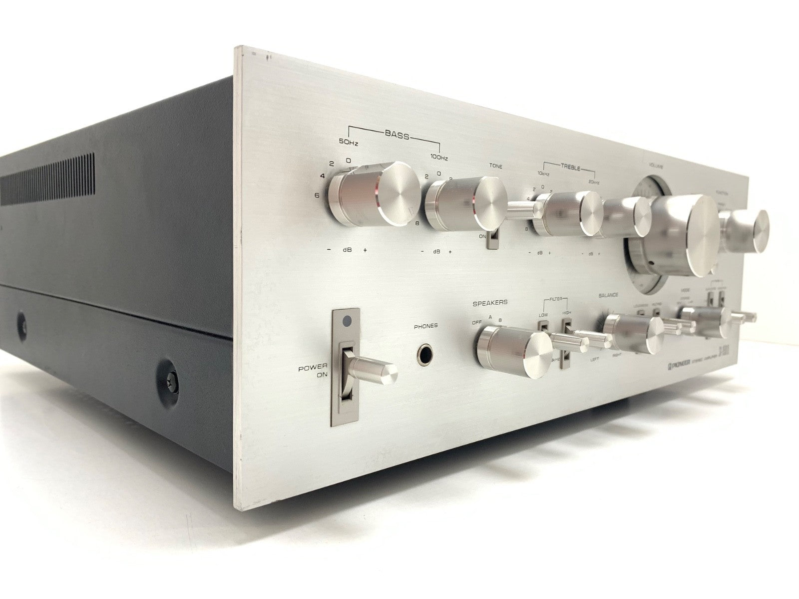 PIONEER SA 9500 II Stereo Amplifier 80+80 Watts RMS Vintage 1976 Work Good Look