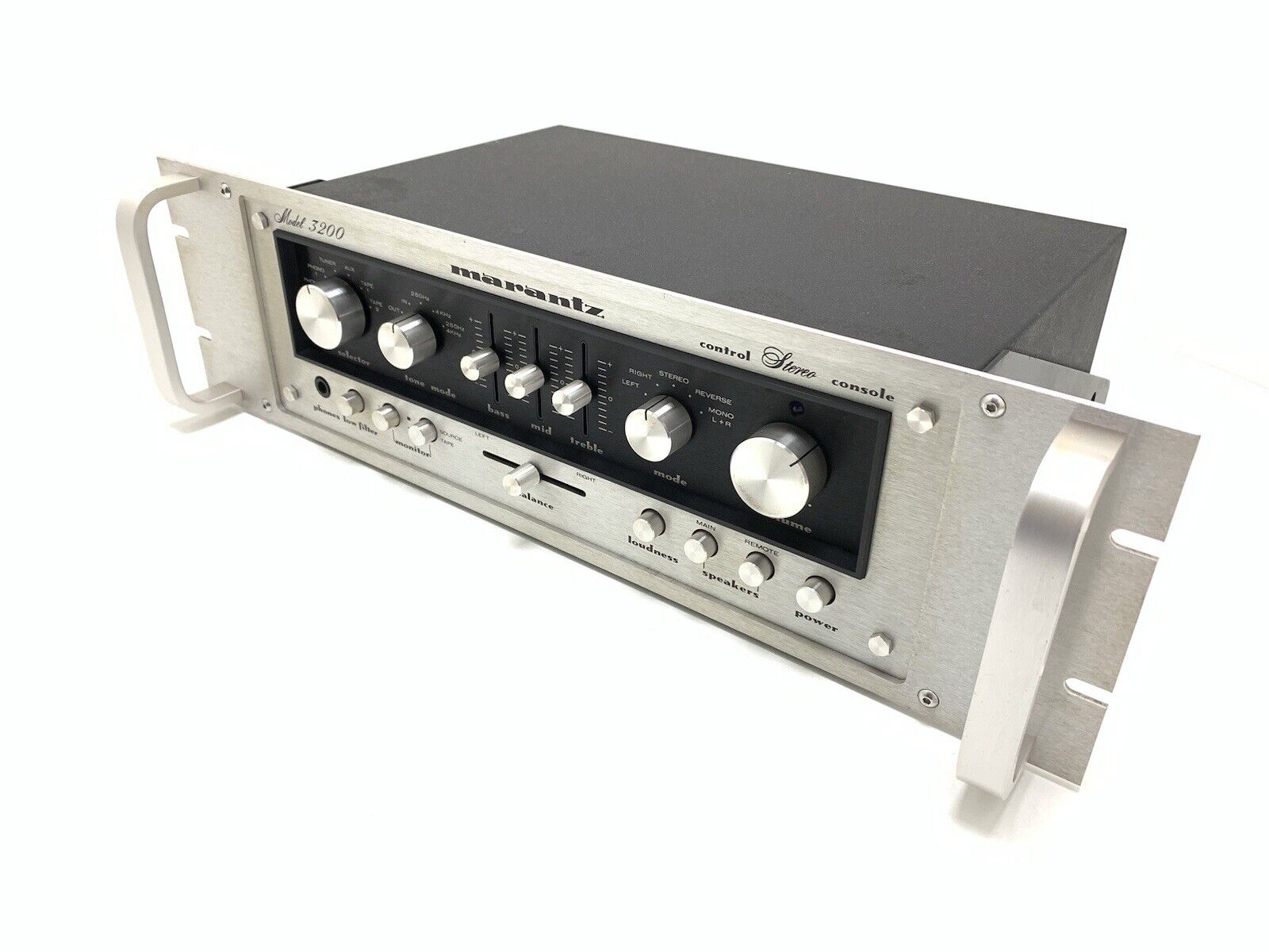 MARANTZ Model 3200 RACK 19" Stereo Pre Amplifier Vintage 1976 HiFi Work GoodLook