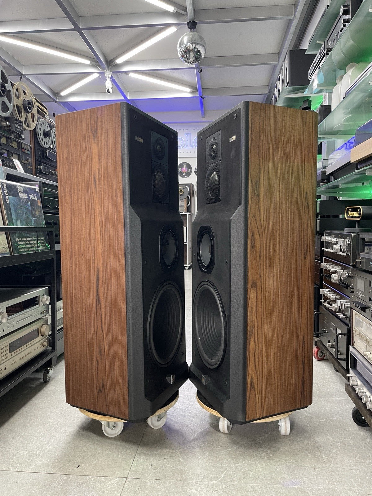 JBL XPL 200 LEGENDARY 4 Way Speakers 200 Watts RMS Vintage 1989 WORK Good Look