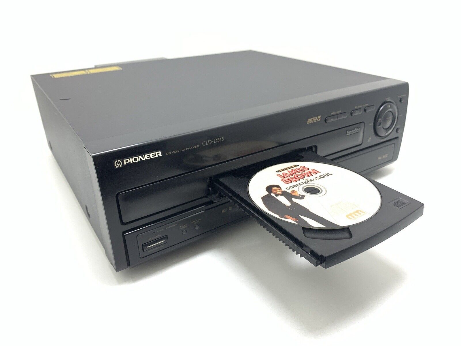 PIONEER CLD D515 CD LD Laser Disc Player 2 SIDEs Vintage PAL NTSC Work Good Look