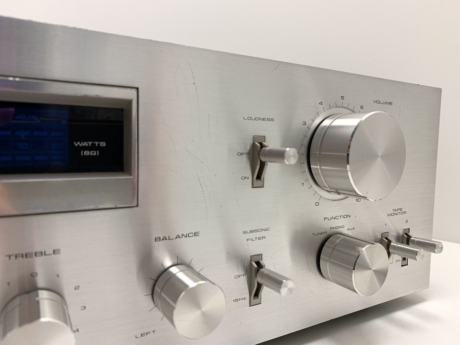 PIONEER SA 508 Stereo Amplifier 2X 25Watts RMS Vintage 1979 Hi Fi WORK VERY GOOD