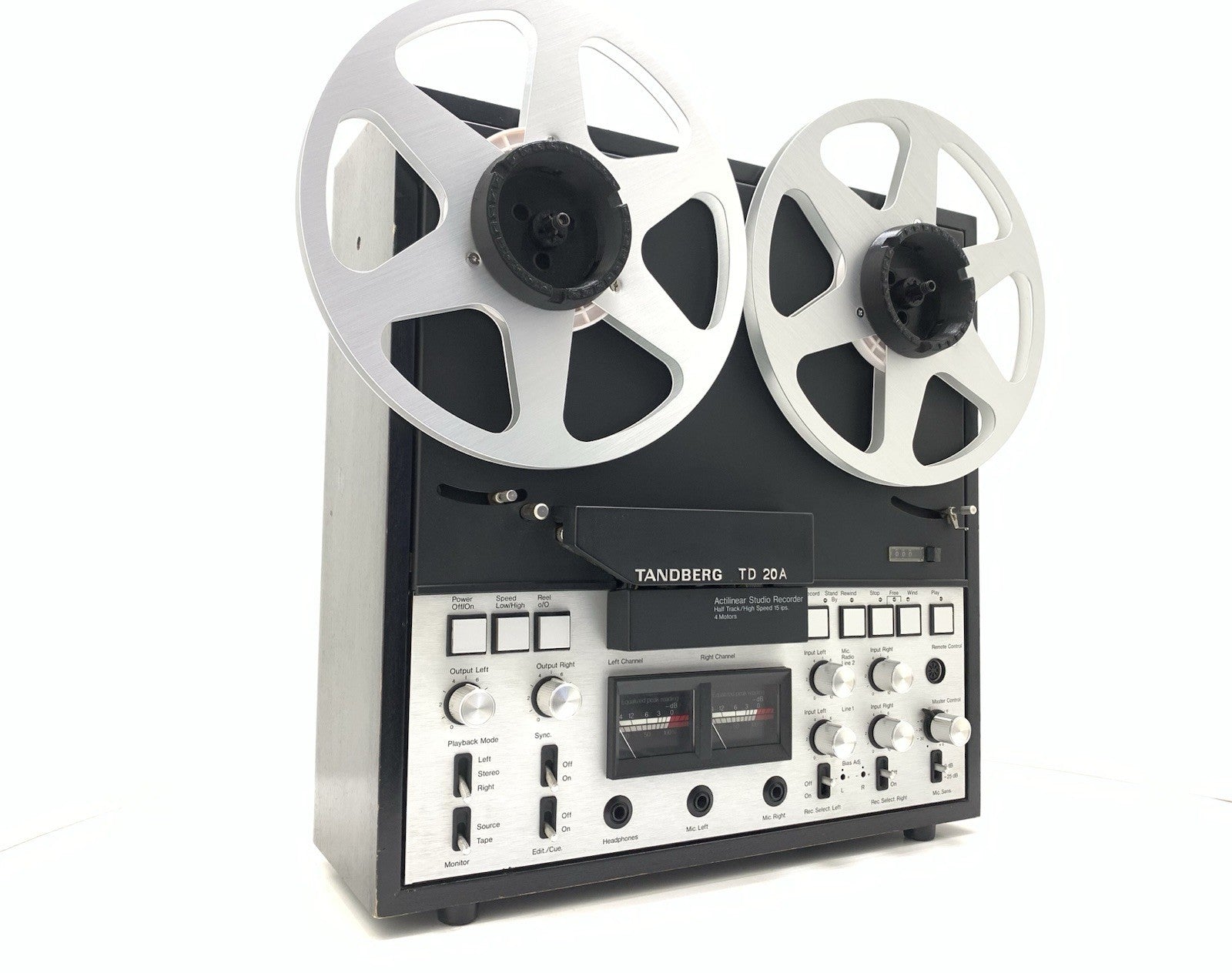 TANDBERG TD 20A Open  Reel 4 Track 10" Tape Vintage 1978 Original WORK Good Look