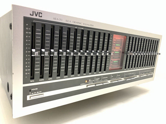 JVC SEA 70 Stereo Graphic Equalizer 12 Bands Hi End Vintage 1980 Work Good Look