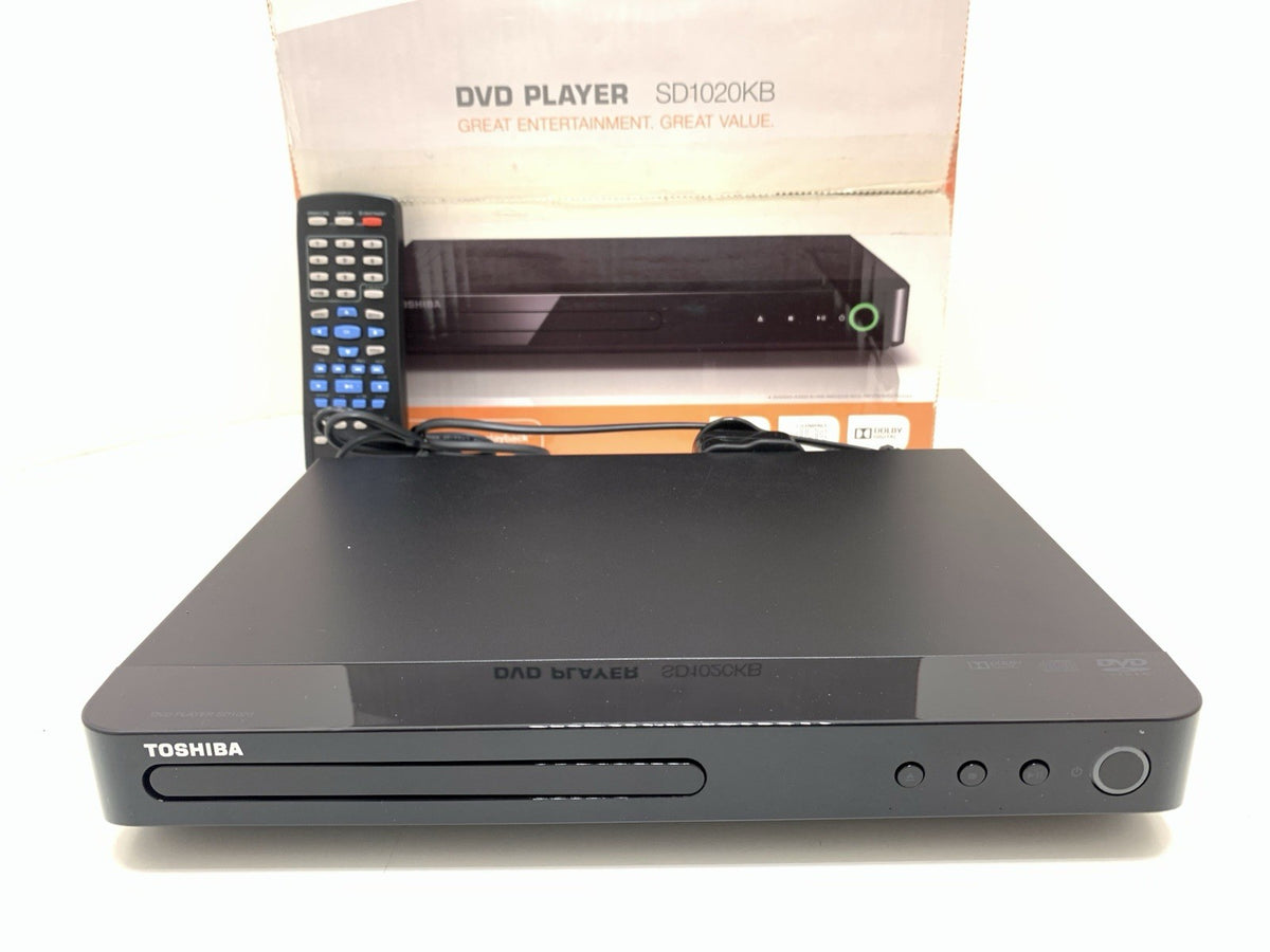 TOSHIBA SD1020KB DVD CD Player NEW OLD STOCK Never Used Original Box & Remote