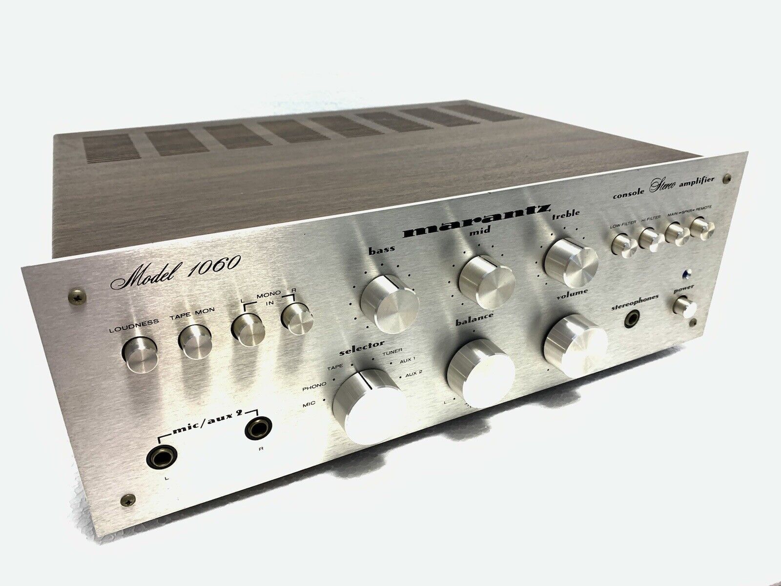 MARANTZ 1060 Stereo Integrated Amplifier Vintage 1971 WORK PERFECT Like New