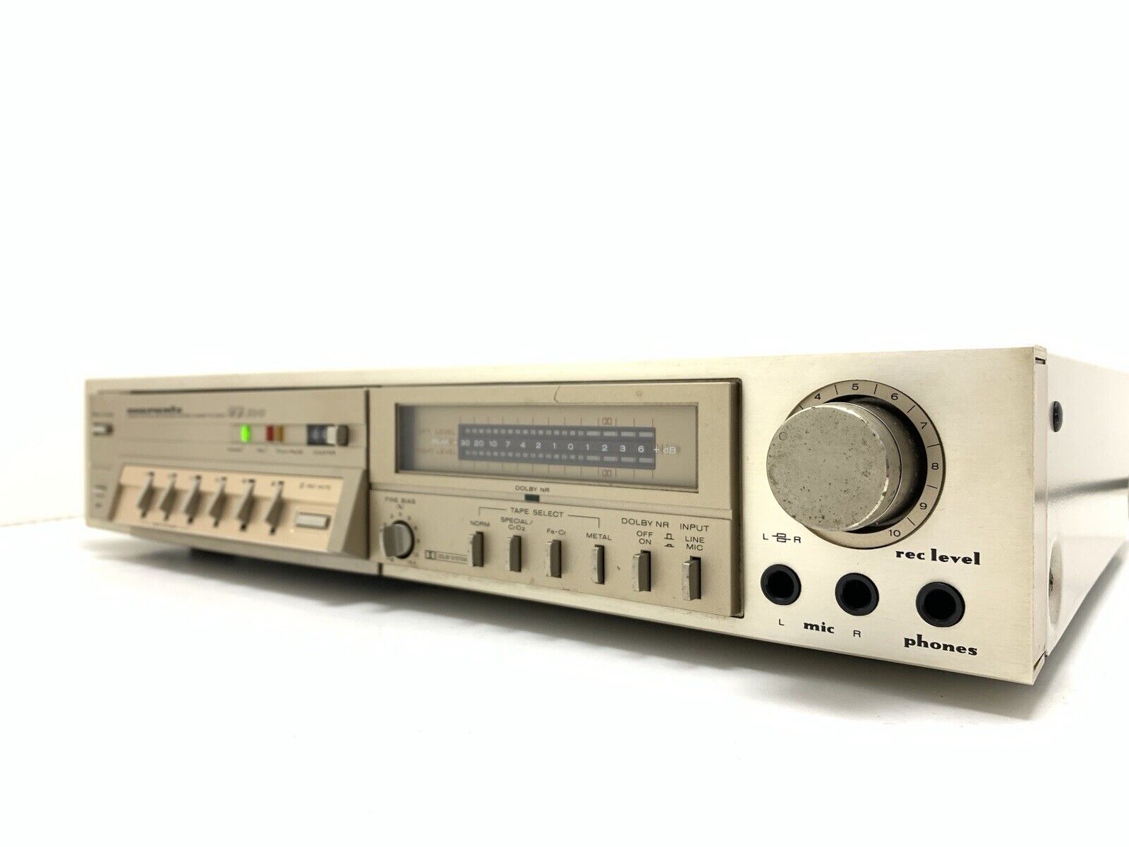 MARANTZ SD 5010 Stereo Cassette Deck 2 Head Vintage 1980 High End WORK Good Look