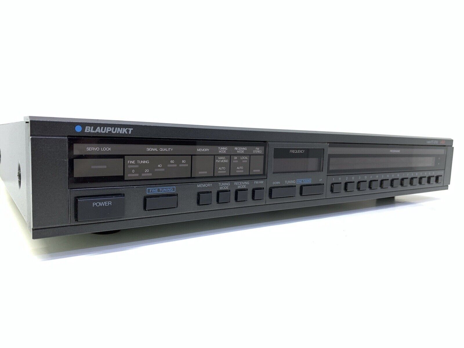 BLAUPUNKT PT-3750 Artech AM/FM Stereo Tuner Digital HiEnd Vintage 1986 Good Look