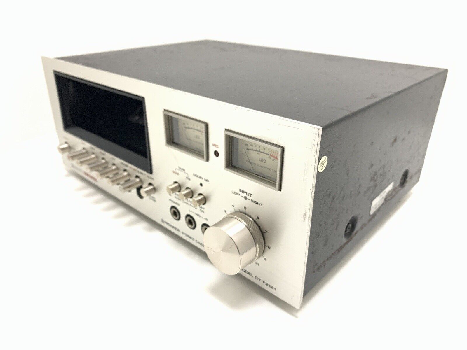 PIONEER CT-F2121 Stereo Cassette Tape Deck 2 Head Vintage 1975 WORK Good Look