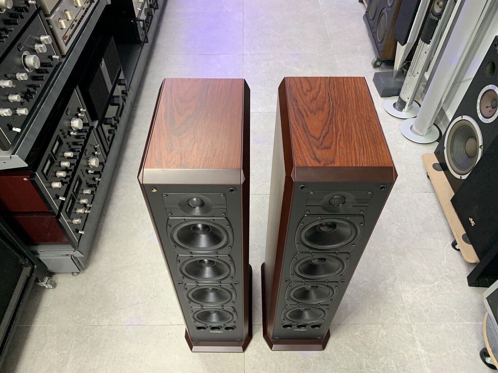MISSION 753 Speakers 2Way Sealed 5 Drivers 150 Watts RMS High End WORK Good Look