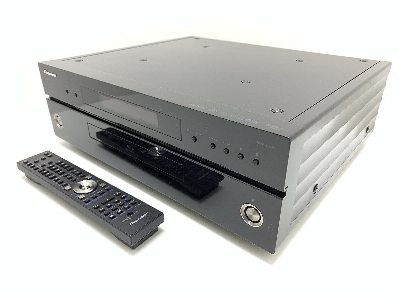 PIONEER BDP-LX91 Blu-Ray CD DVD Disc Player with REMOTE High End WORK Good Look