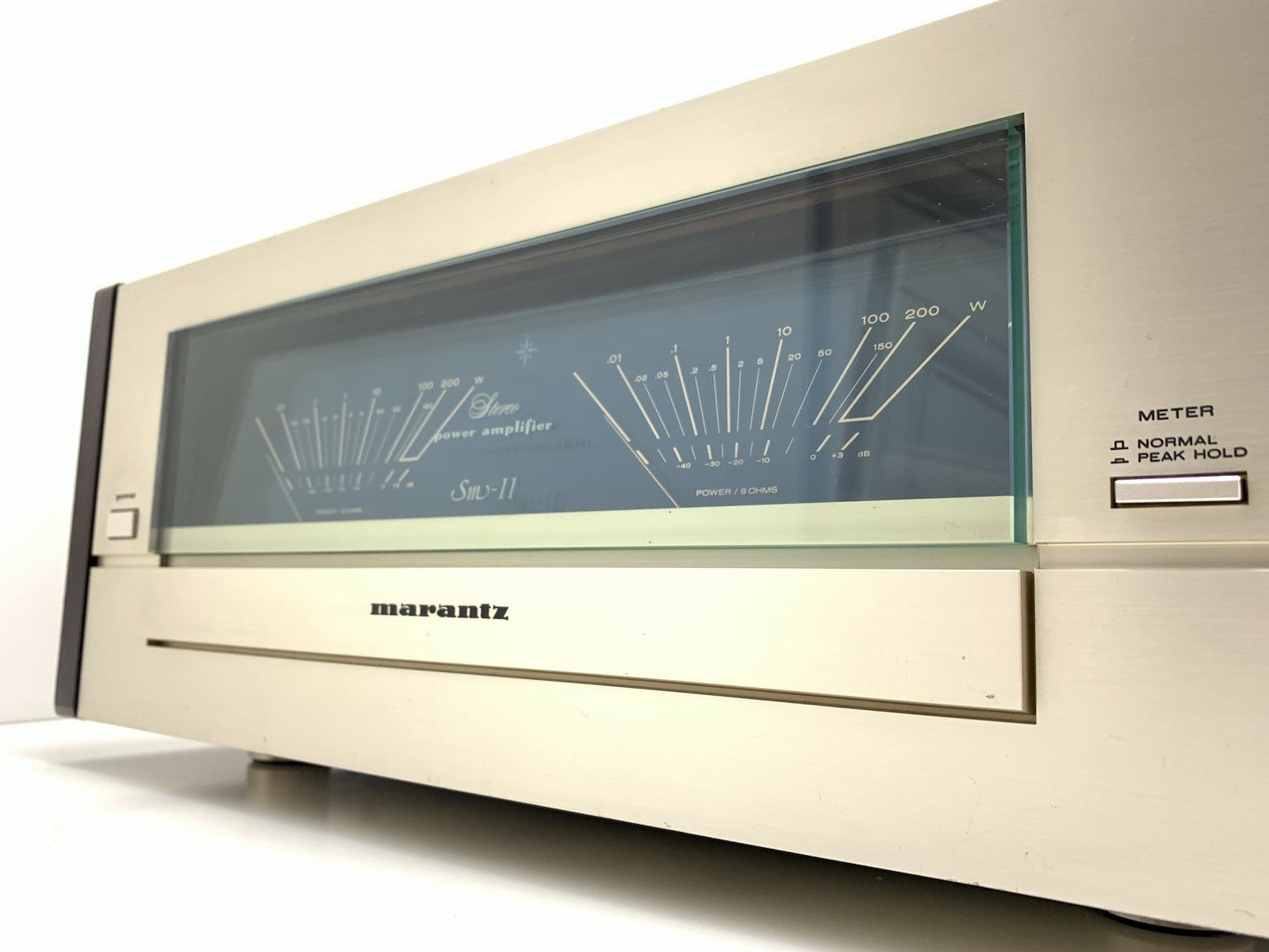 MARANTZ SM 11 Stereo Power Amplifier Vintage 1984 Hi End 200+200 W RMS Good Look