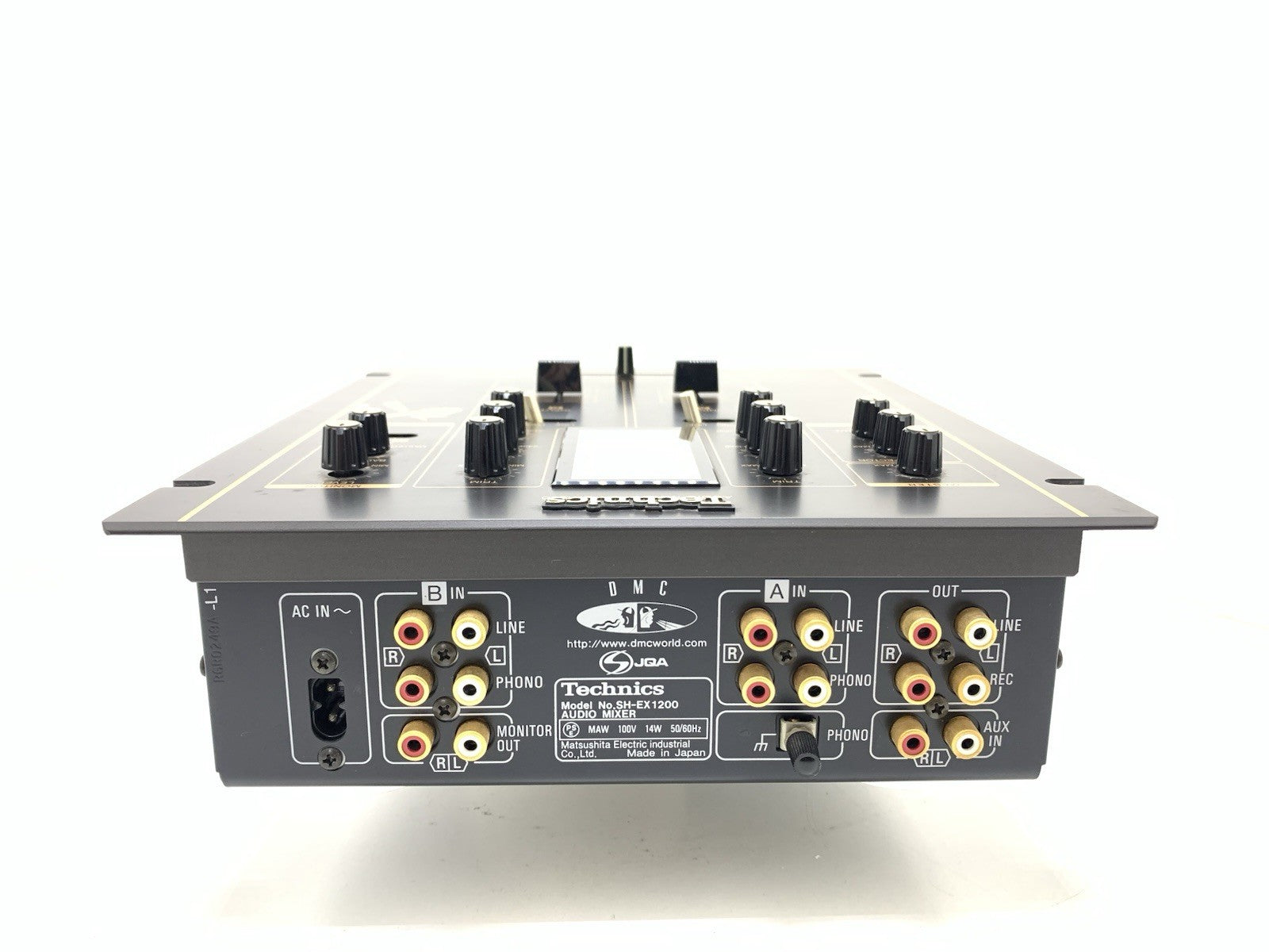 TECHNICS SH-EX1200 Professional DJ Audio Mixer Working Vintage 1998 Good Look