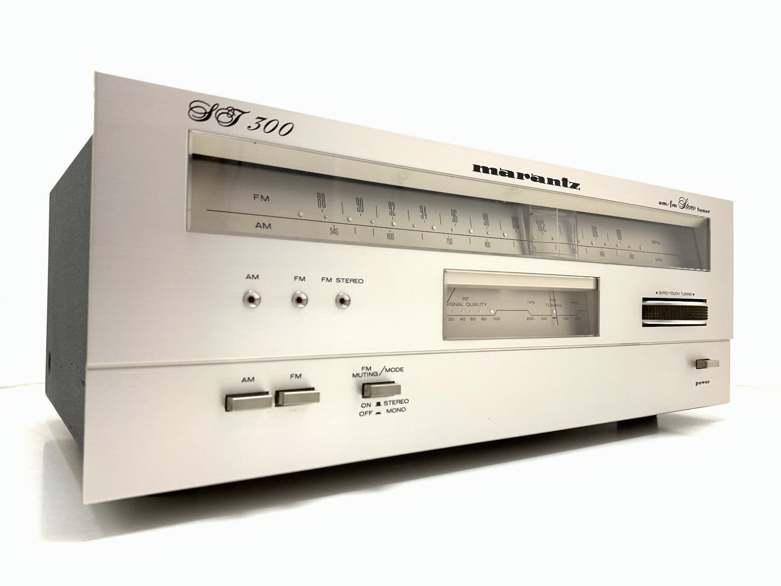 MARANTZ ST 300 AM/FM Stereo Analog Gyro-Touch Tuner Vintage 1979 WORK Good Look