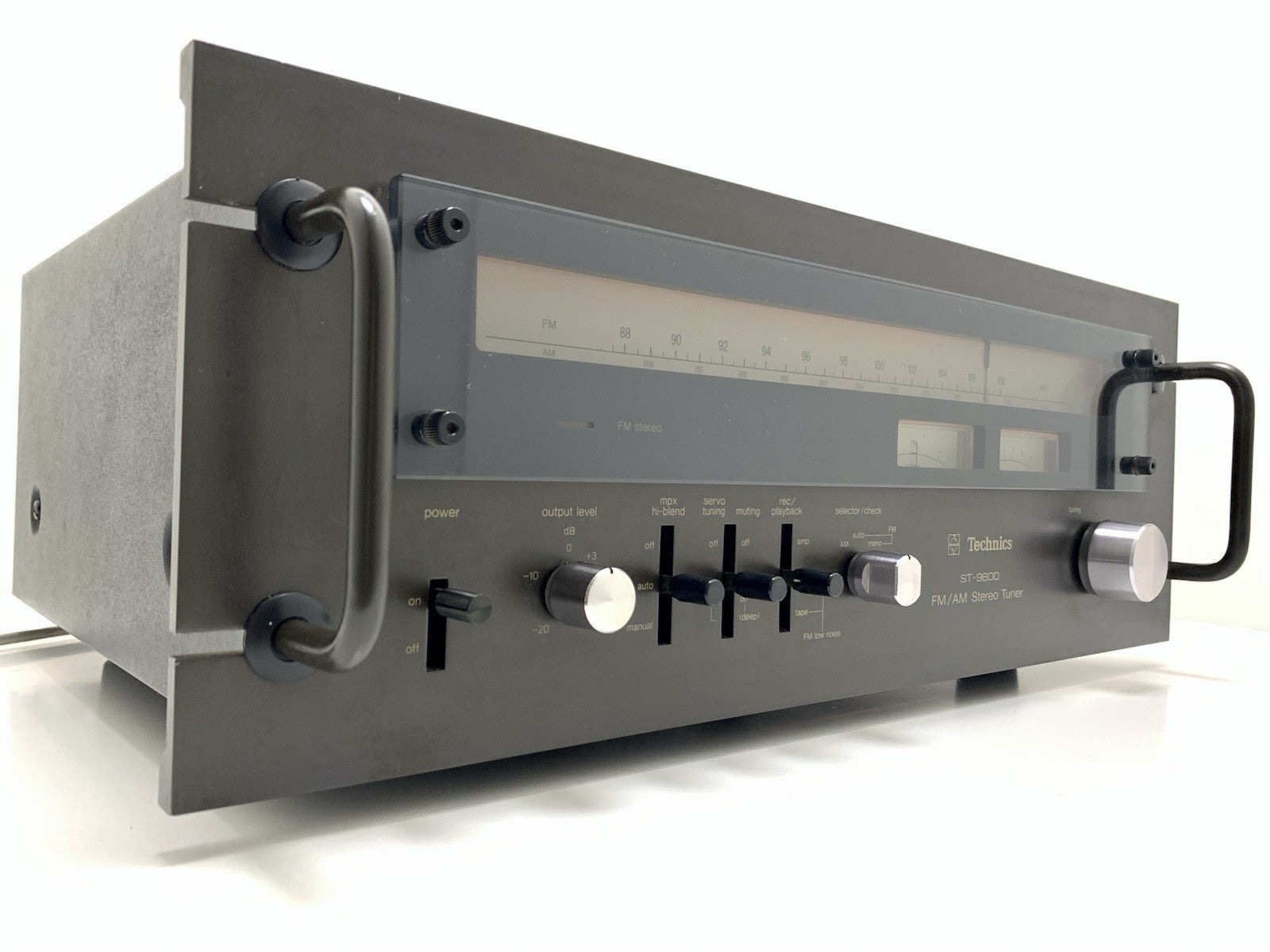 TECHNICS ST 9600 AM/FM Stereo Tuner Classic Hi Fi Vintage 1977 Working Good Look