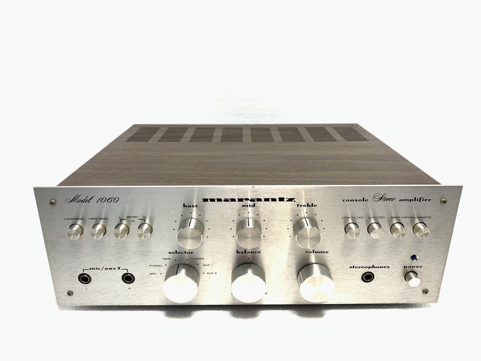 MARANTZ 1060 Stereo Integrated Amplifier Vintage 1971 WORK PERFECT Like New