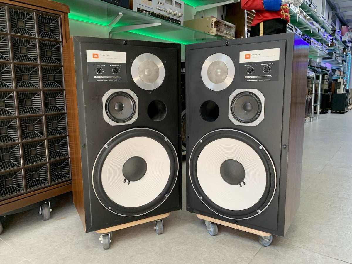 JBL L 112 LEGENDARY Speakers 300 Watts Vintage 1980 Refurbished WORK LIKE NEW